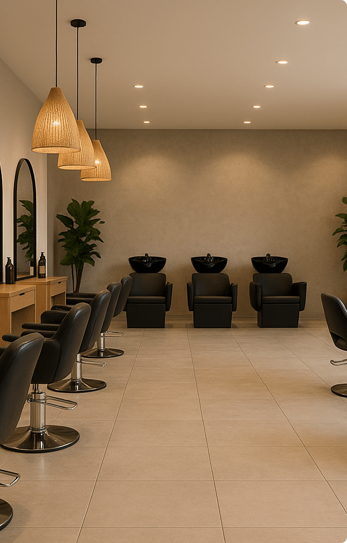 Salon interior
